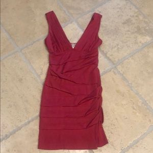 Sexy Hot Pink Evening Dress Size Small